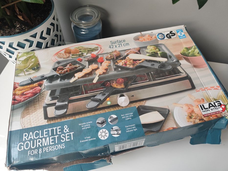 Barbecue, raclette, tradycyjny grill elektryczny