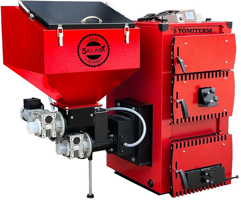 Kocioł Piec CO na pellet, drewno, groszek Uniwersal Power 10kW