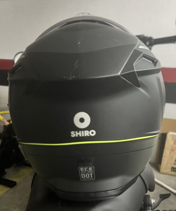 Capacete mota modular
