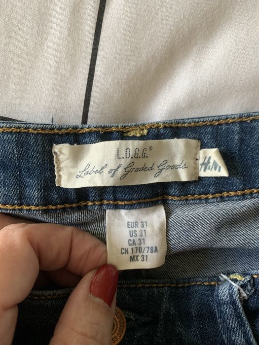 Calções ganga H&M