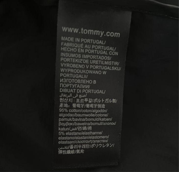 Кофта-ветровка Tommy Hilfiger 2026 вітрівка чоловіча чорна томмі