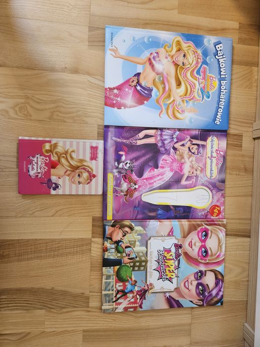 Zestaw książek Barbie