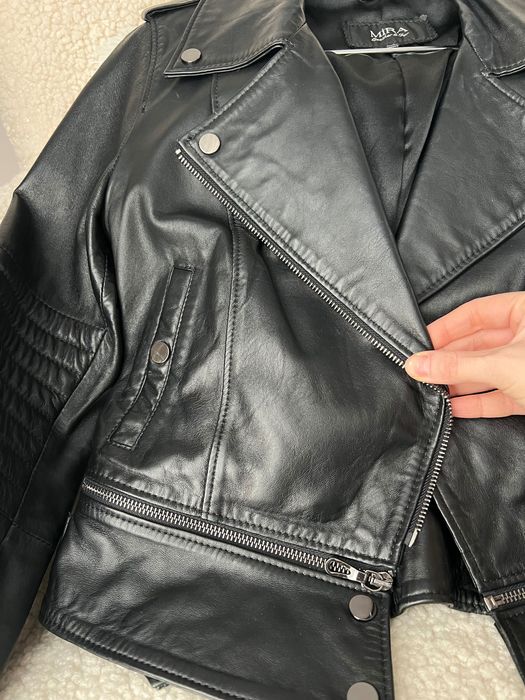 Куртка косуха з натуральної шкіри