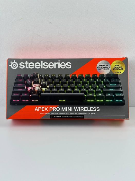 Клавіатура SteelSeries Apex Pro Mini Wireless Black (64842)