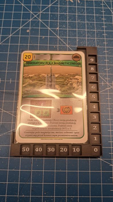 Terraformacja Marsa licznik punktów