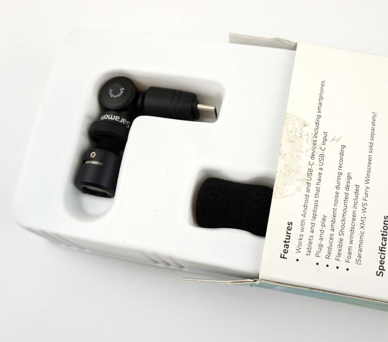 Saramonic SmartMic Mini UC mikrofon pojemnościowy  USB-C Samsung itp