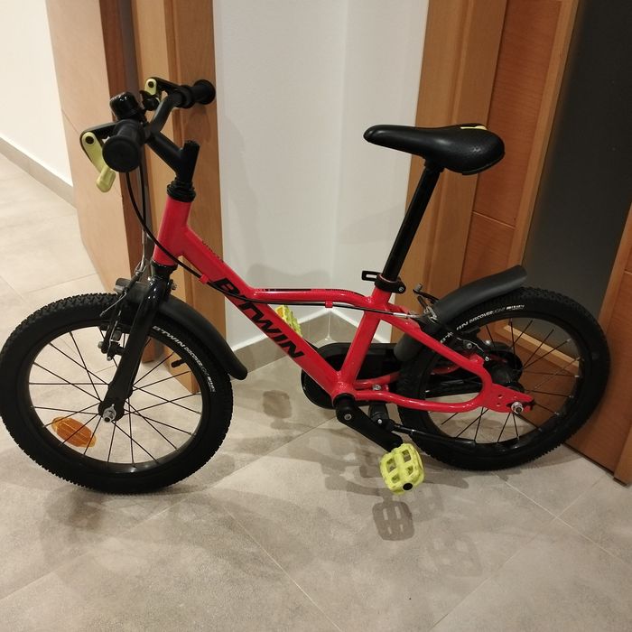 Bicicleta infantil B TWIN 16 polegadas