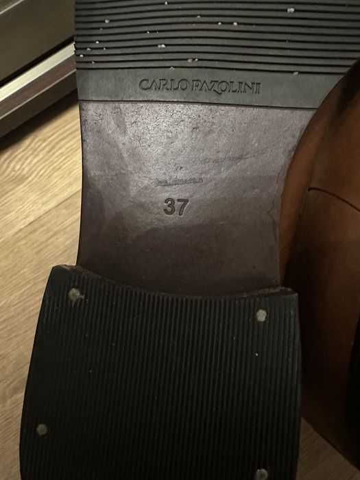 Натуральные зимние непромокаемые сапоги Carlo Pazolini 37р оригинал