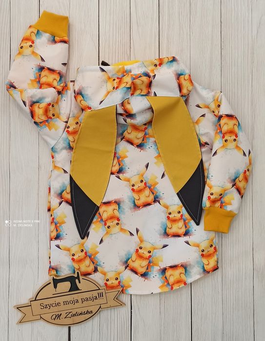 Kurtka pikachu wiosenna