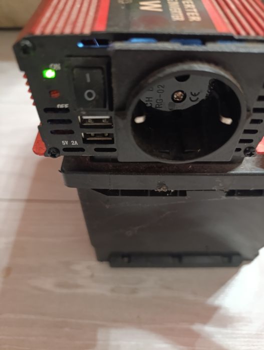 Інвертор 2000w +АКБ 50А Fiamm