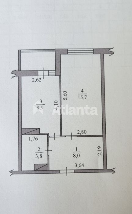 1-кімнатна квартира. Новосілки.