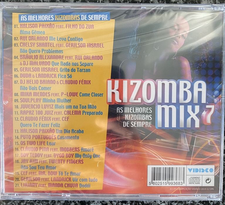 CD Kizomba Mix 7 - Novo