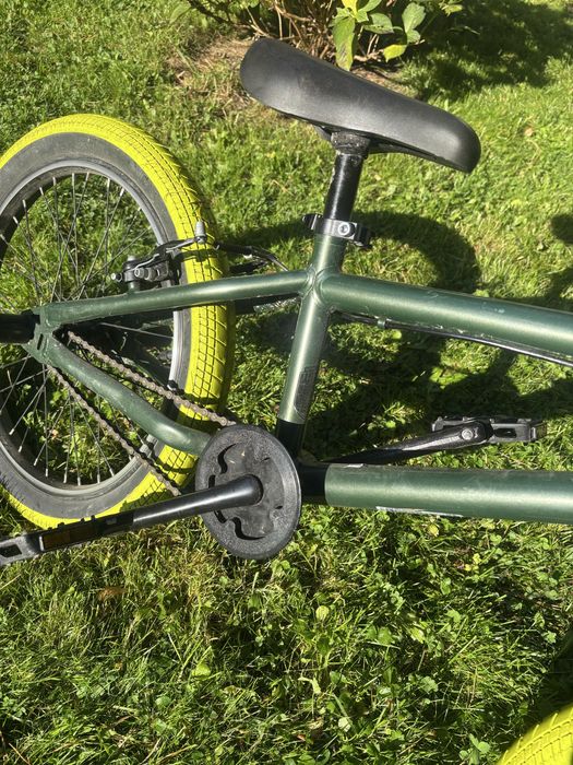 Rower BMX zielony