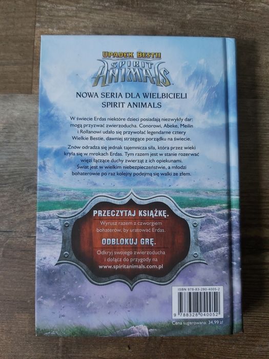 Książka ,,Upadek Bestii"- Tom 1 ,, Nieśmiertelni strażnicy"