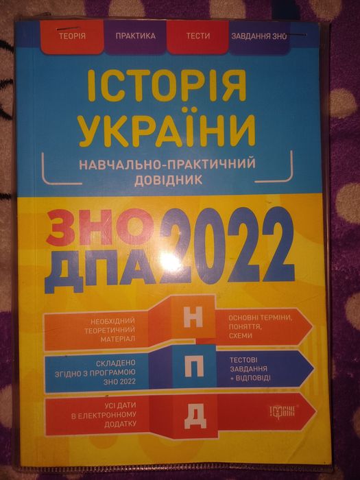 Навчально-практичний довідник з історії України