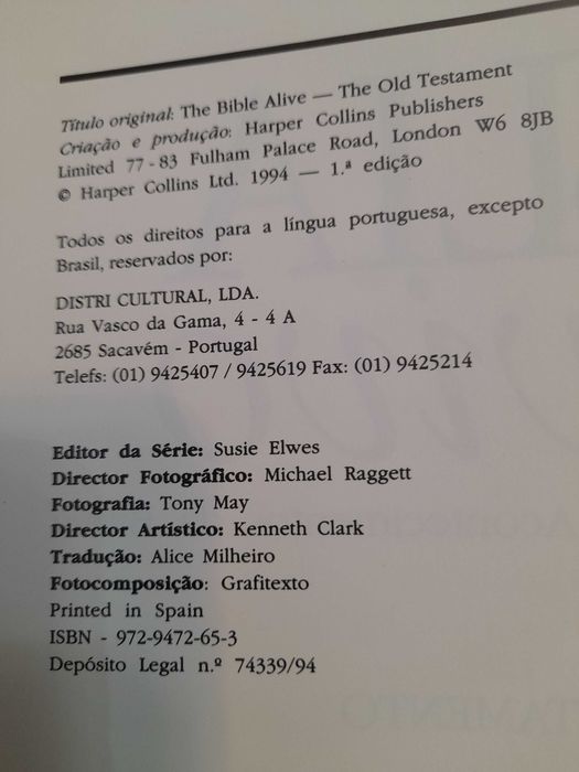 A Bíblia ao Vivo; Novo e Antigo Testamento ( envio grátis)