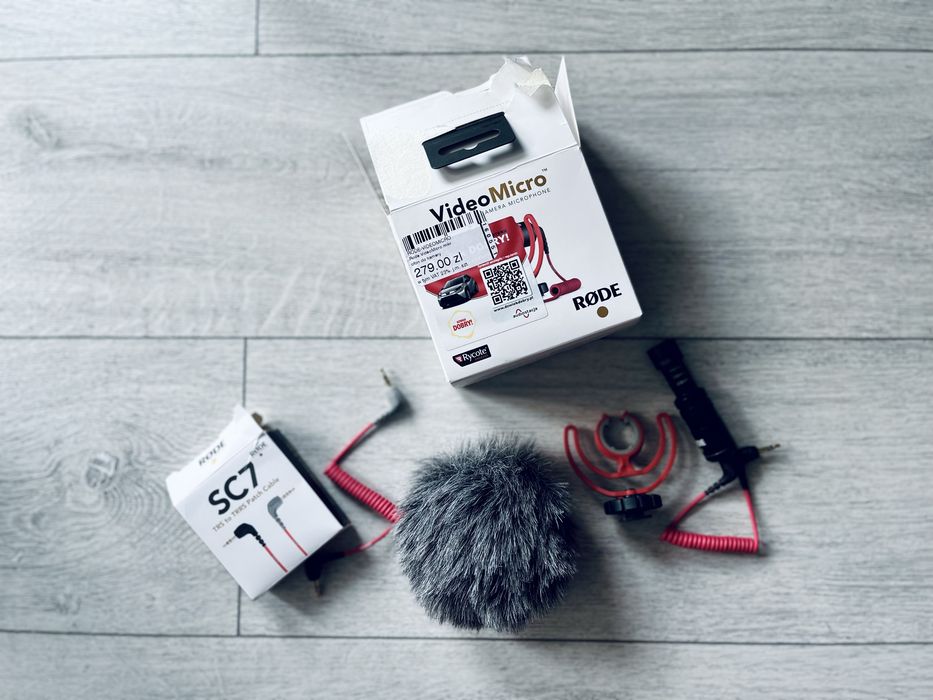 Mikrofon Rode VideoMicro + kabel SC7