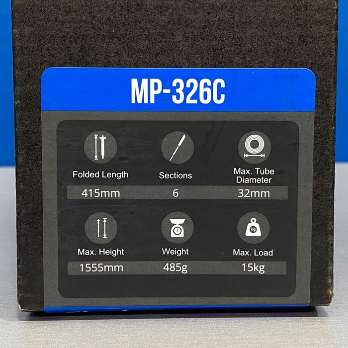 Monopé de Carbono - Leofoto MP-326C (6-Section) - NOVO