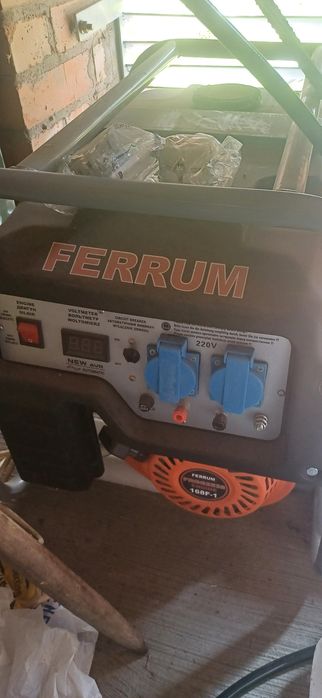 Генератор бензиновый Ferrum  FRGG2528 с AVR – 2,8 кВт. Медный