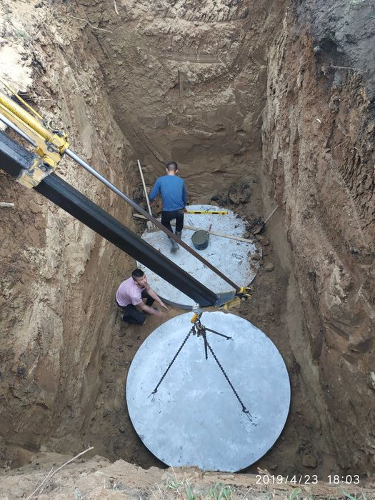 копка колодцев ,сливных ям ,приямков,септиков,чистка колодца