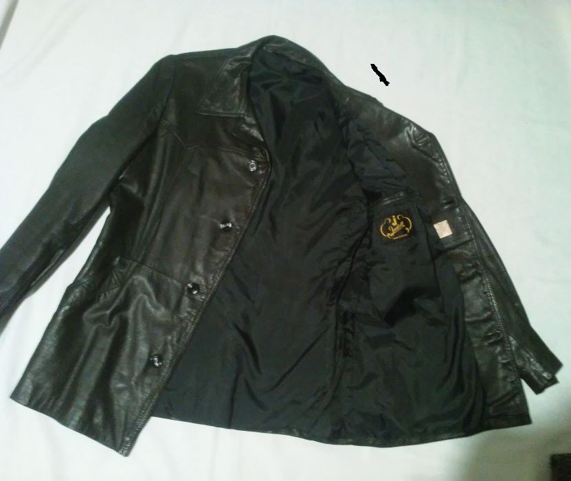 kurtka/ płaszcz skóra naturalna S/ M JANBELL