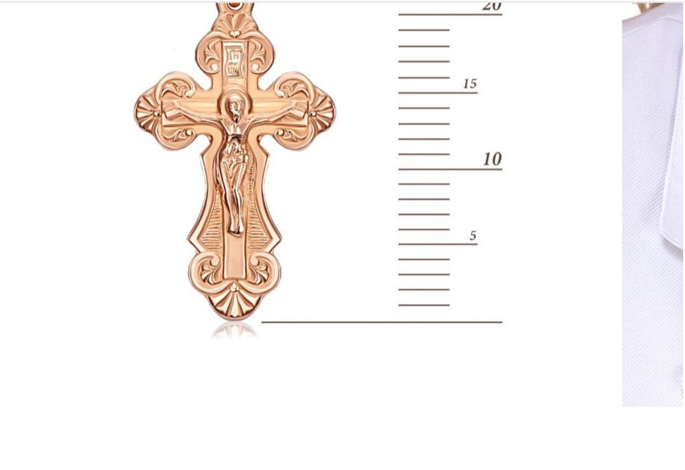 Золотой крестик 585