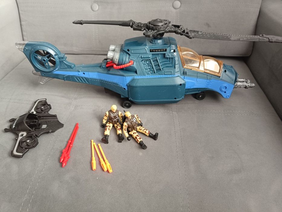 Duży interaktywny helikopter policyjny