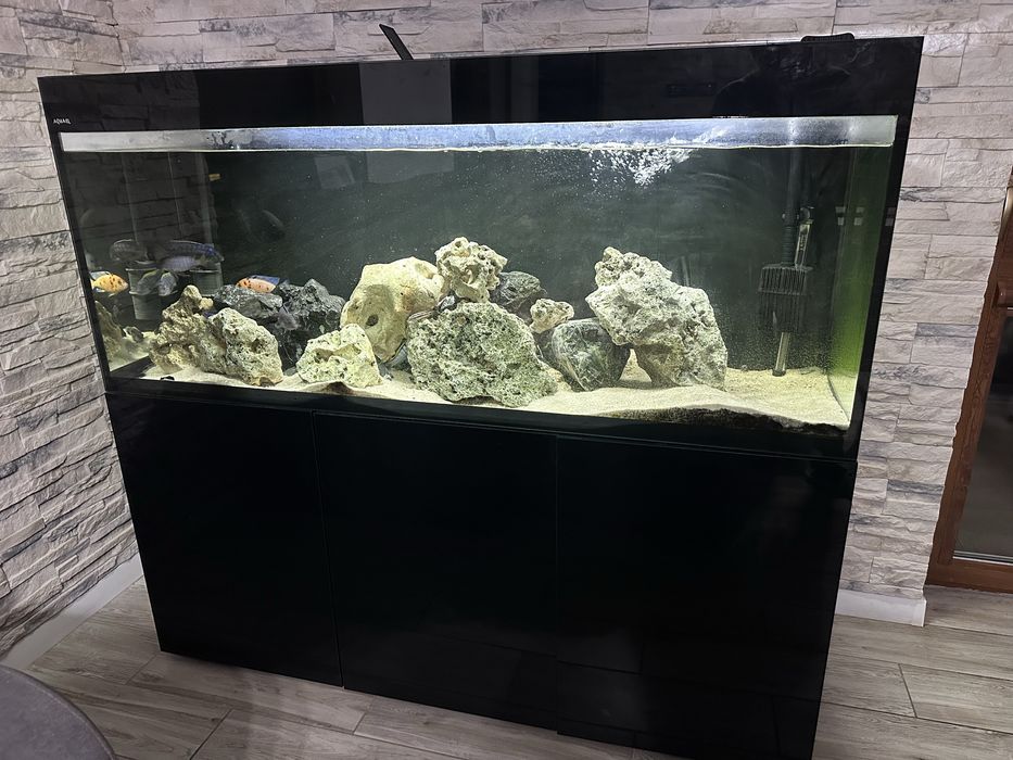 Akwarium 400 litrów + 3 filtry Aquael Ultra Max 2000 plus 1 EHEIM