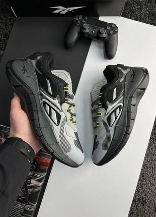 кросівки Reebok Zig Kinetica Gray Black