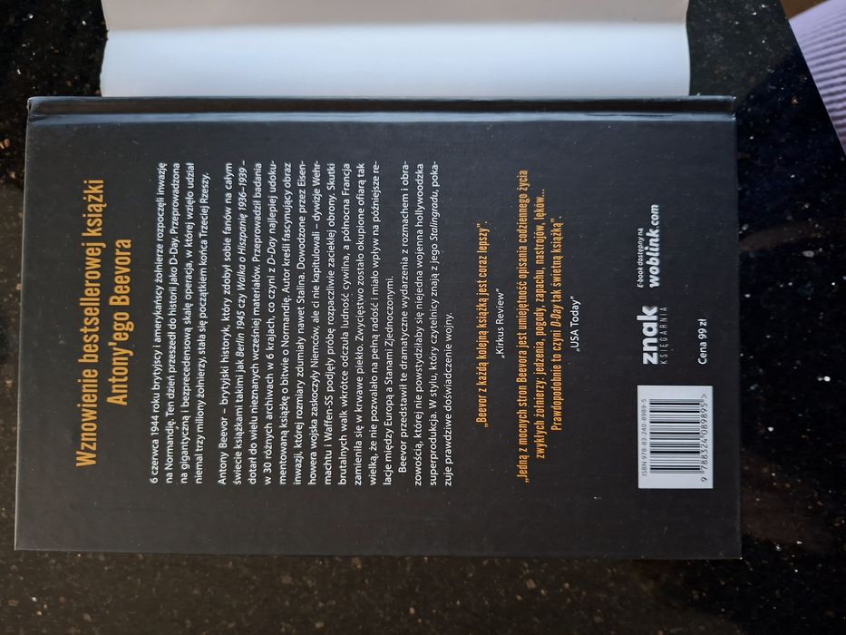 Książka D-Day bitwa o Normandię