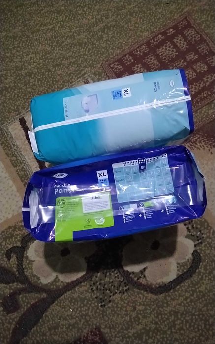 Підгузники-памперси для дорослих Tena ProSkin Pants 6 крапель, розмір XL, упаковка 12 шт. з Іспанії