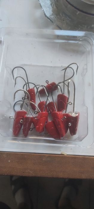 Cabeçotes vinil pesca