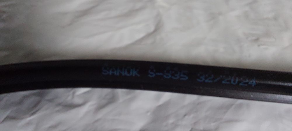 Uszczelka do okien S-835X, czarna