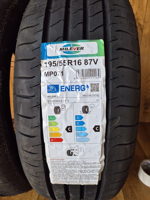 195/55/16 Milever para Lato Nowe 2024r