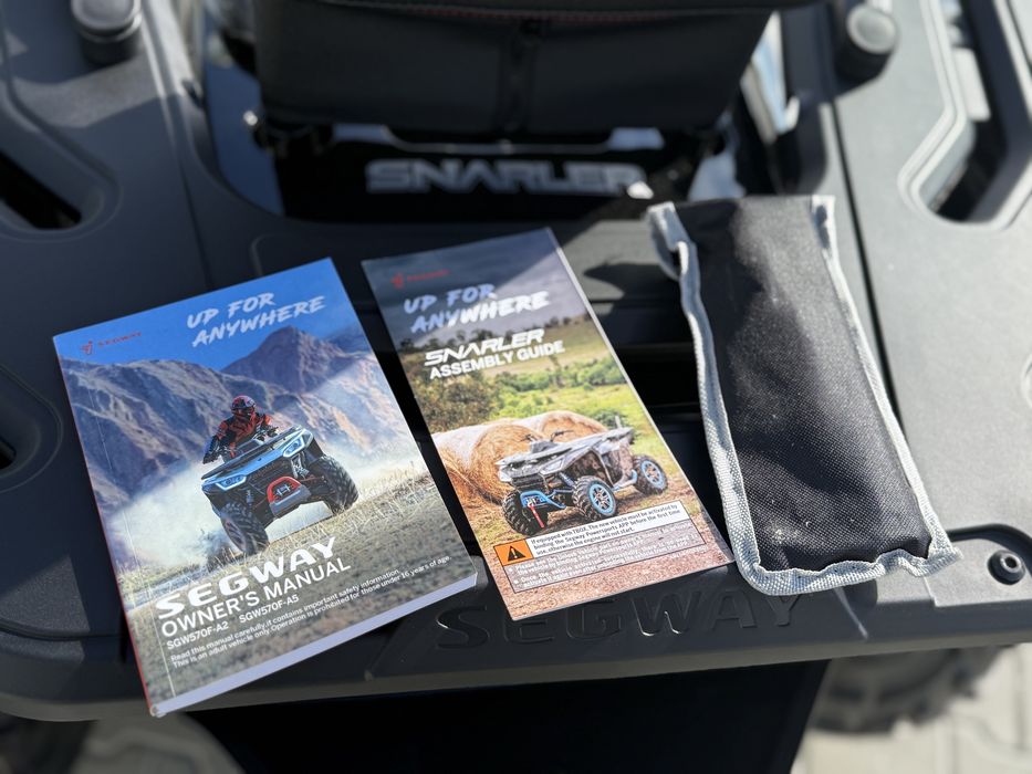 NEW SEGWAY SNARLER 600 AT6L FULL Equipped Black 2024 Доставка/Кредит