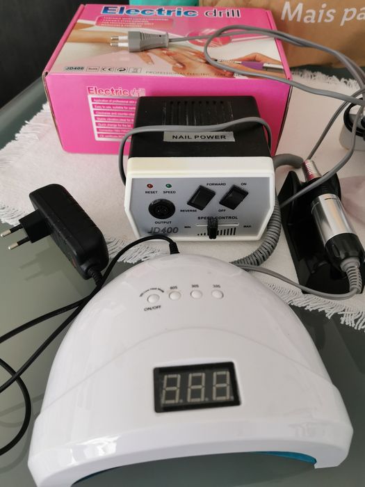 Kit de unha gel  semi novo