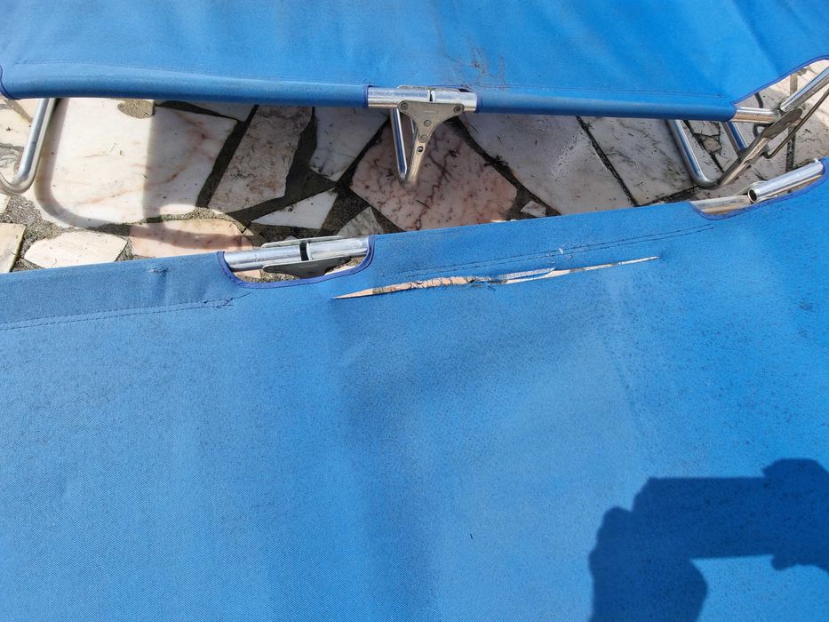 Espreguicadeiras de jardim ou piscina