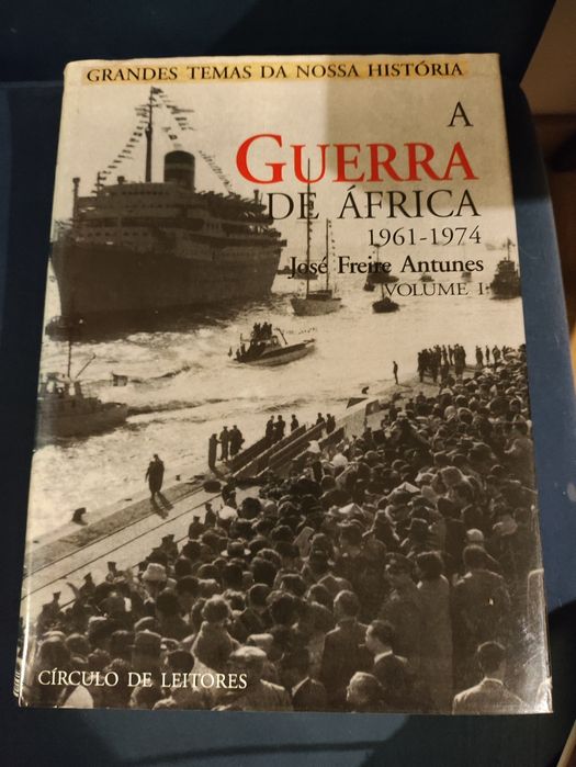 Livro a guerra de África volume I círculo de leitores grandes temas