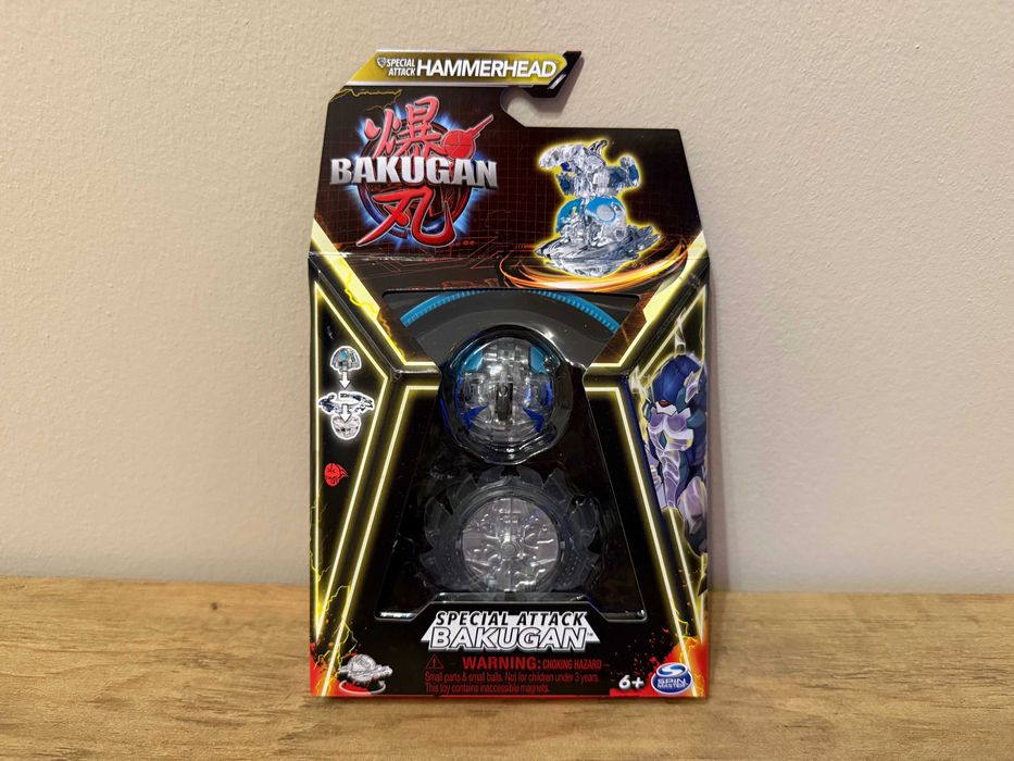 Bakugan Special Attack Hammerhead + karty | NOWY!