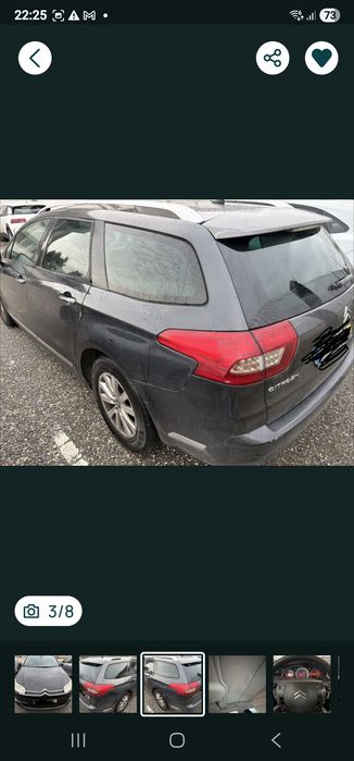 Citroen c5 1.6 2011 peças