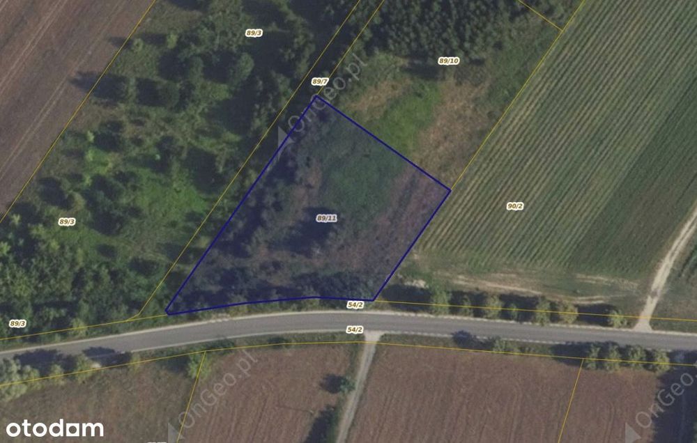 Działka 89/11 w miejscowości Kamienica