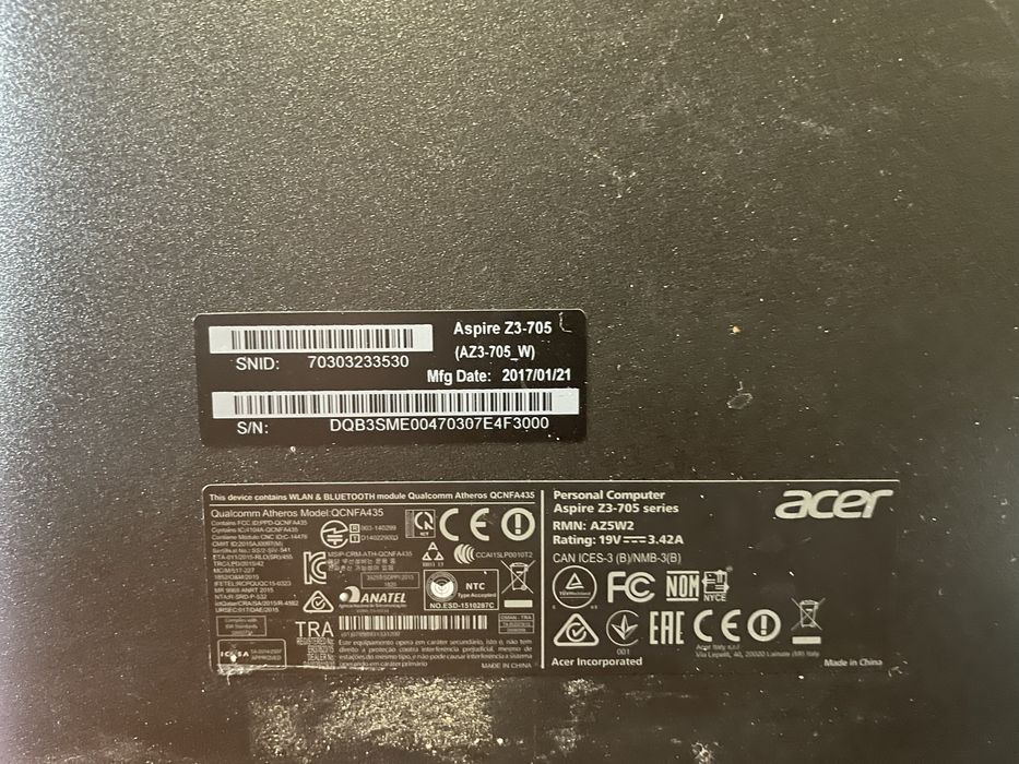 Моноблок Acer Aspire Z3-705