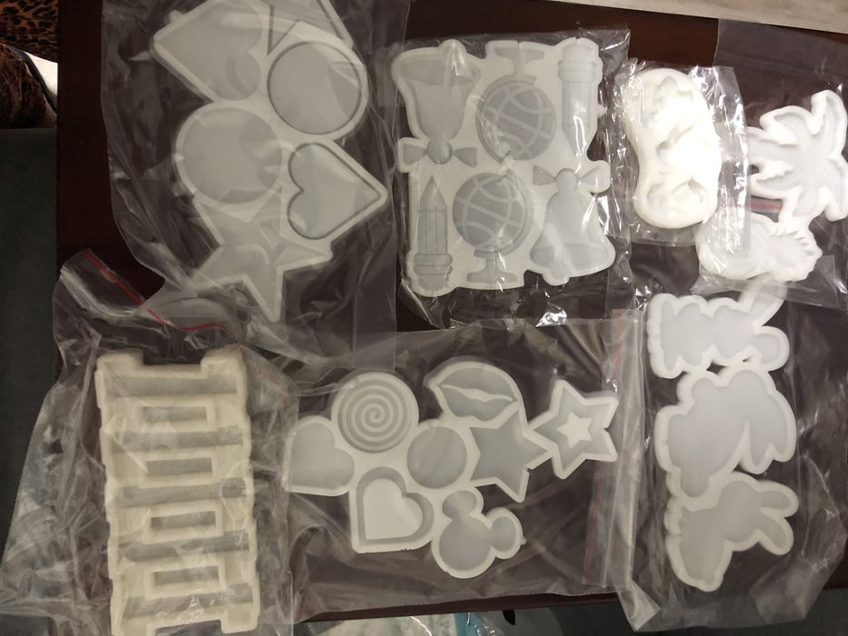 Комплект Силіконових молдов  для створення обьемних фігур