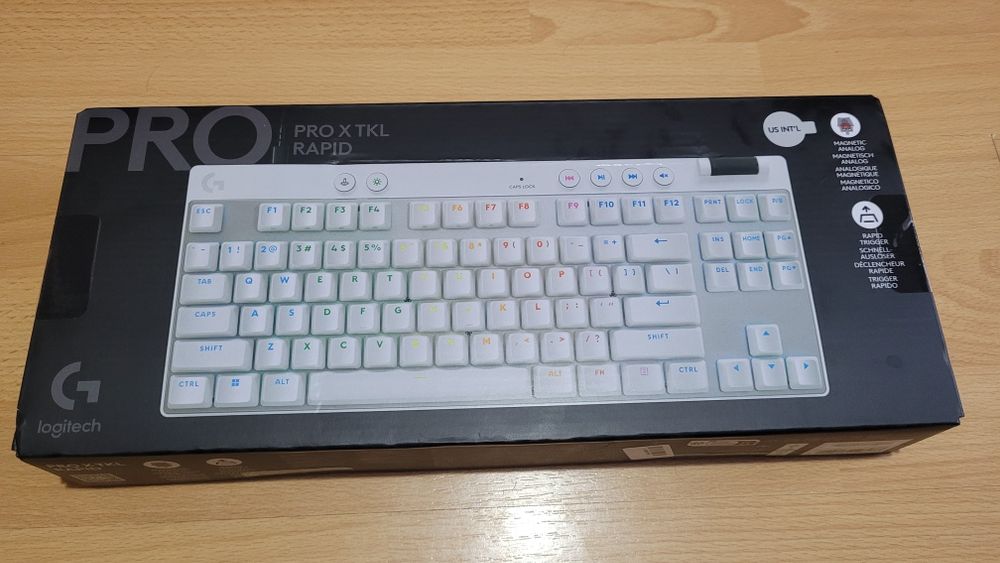 Klawiatura Logitech PRO X TKL Rapid Biały