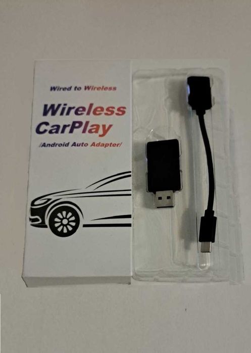 Бездротовий CarPlay / Android Auto перевіркою на сумісність вашим авто