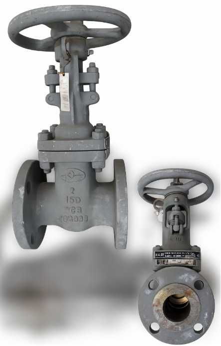 Zawór Zasuwa przemysłowa Dn50 2" ANSI 150WCB kołnierzowa Gate valve