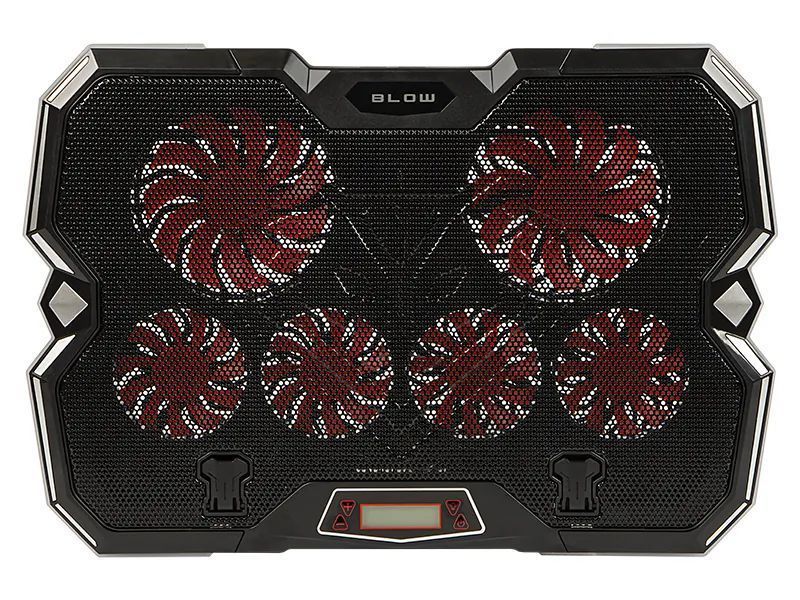 Gamingowa podstawka chłodząca pod laptop podświetlana RGB LED 66-366