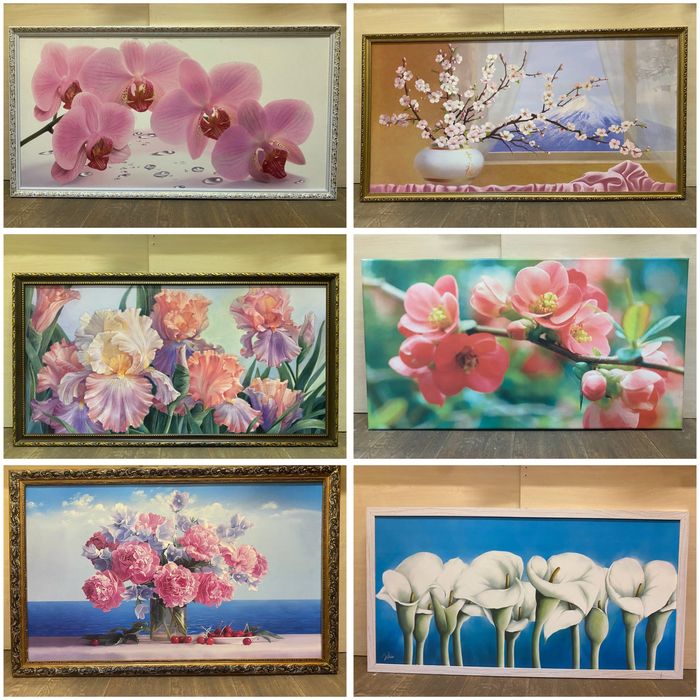 Картини на кухню, у вітальню, спалтню, великий розмір