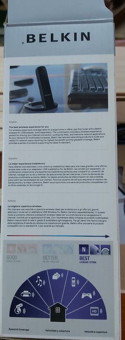 Router Belkin N+ /// usb conection
