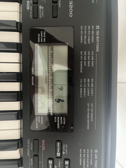 Casio CTK-3200 – keyboard 61 klawiszy, USB/MIDI